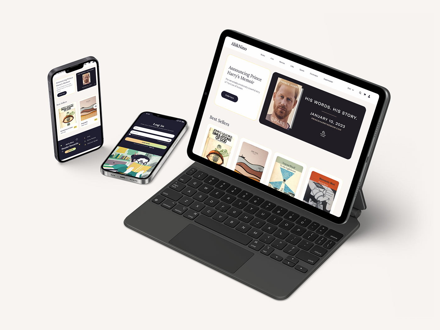 book store website UI/UX ui design Website book e-commerce e-commerce bookstore redesign user interface
