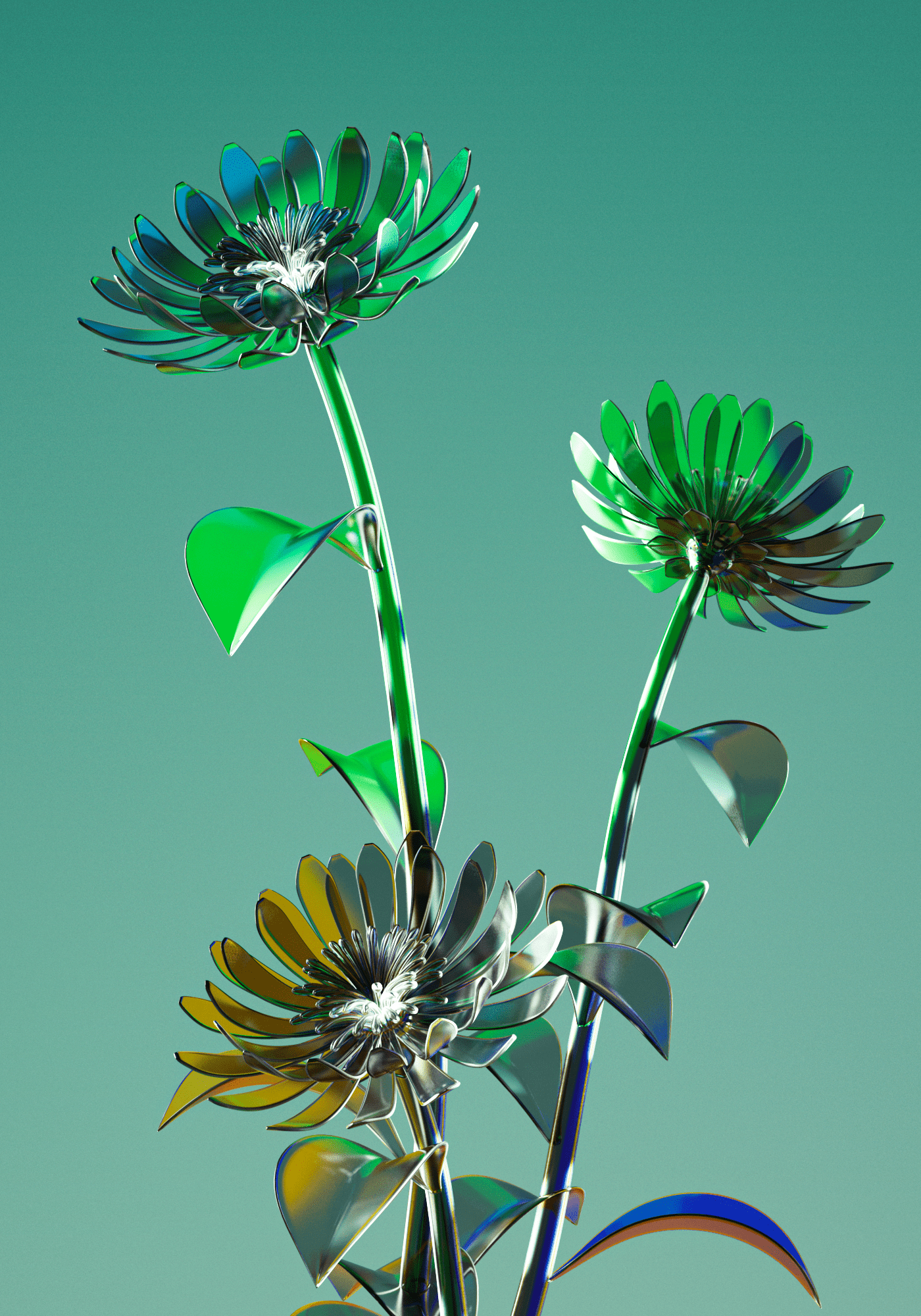 3D art artwork concept art digital digital illustration Nature Plant wallpaper