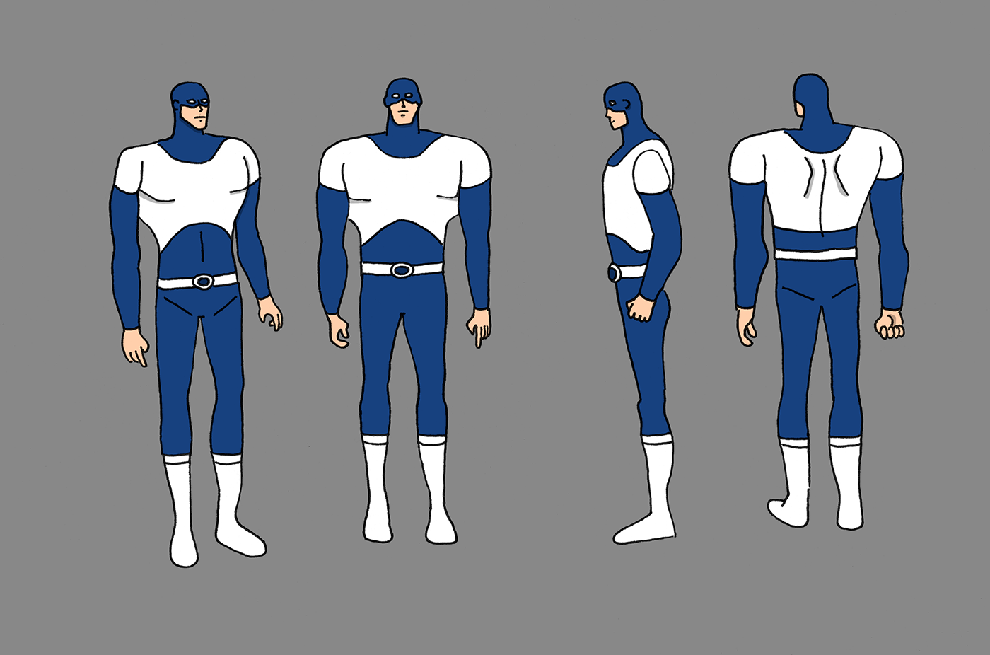 characterdesign charactersheet comic diseñopersonaje hojapersonaje sanson   SuperHero superheroe
