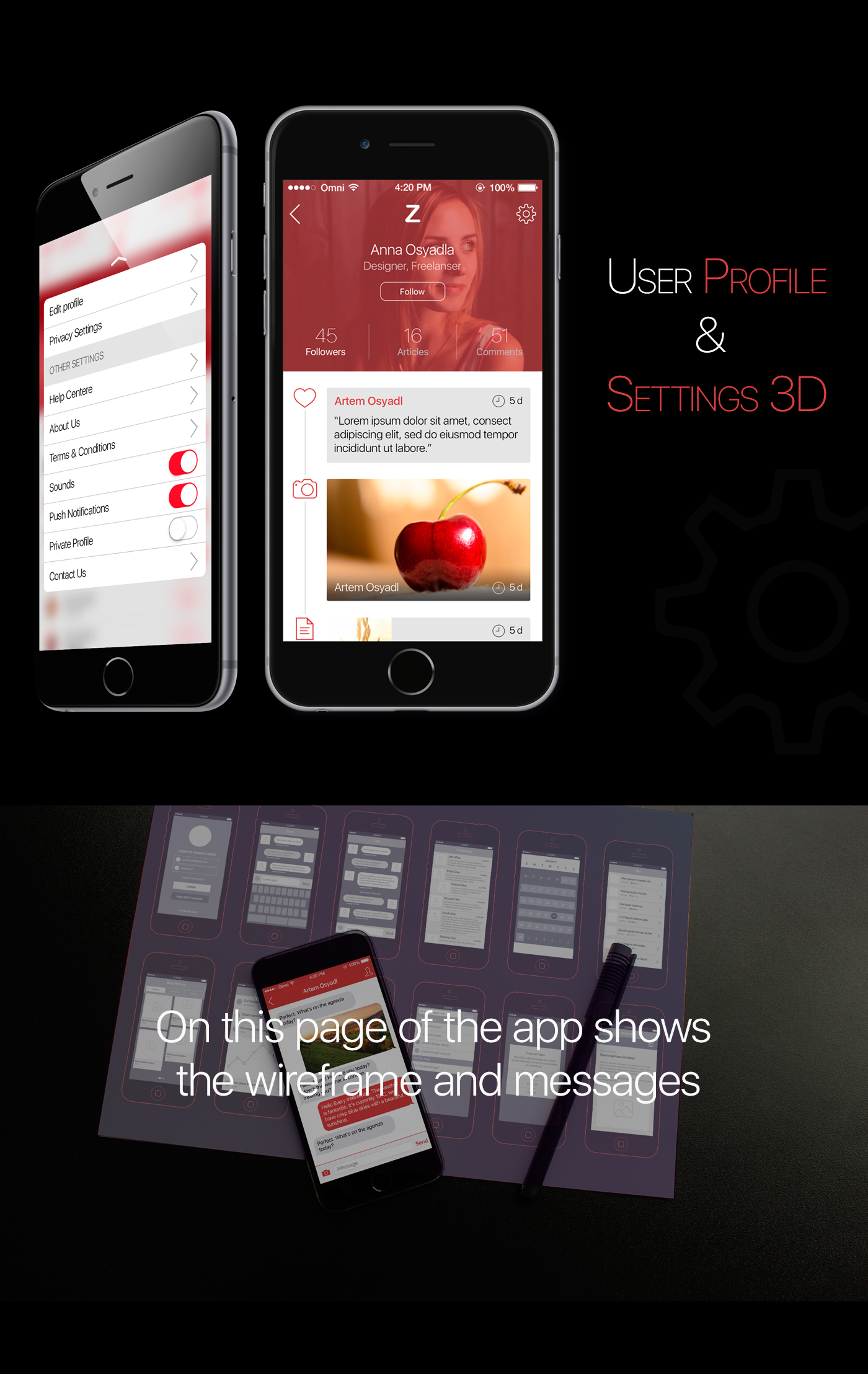app ios iosdesign ios  guideline UI photoshop template riffux animatios download photos mobile free