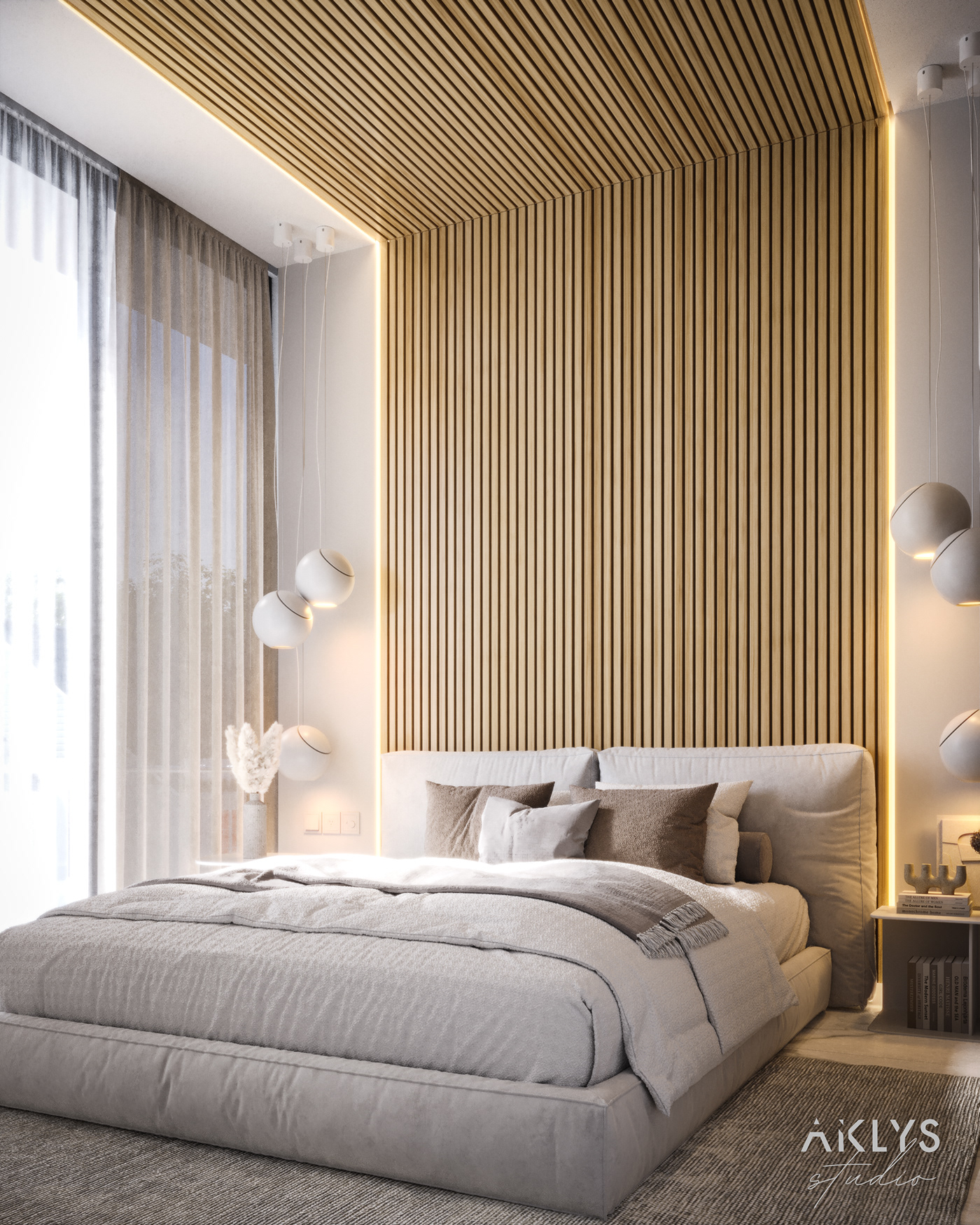 3ds max architecture archviz bedroom corona interior design  modern Render visualization vray