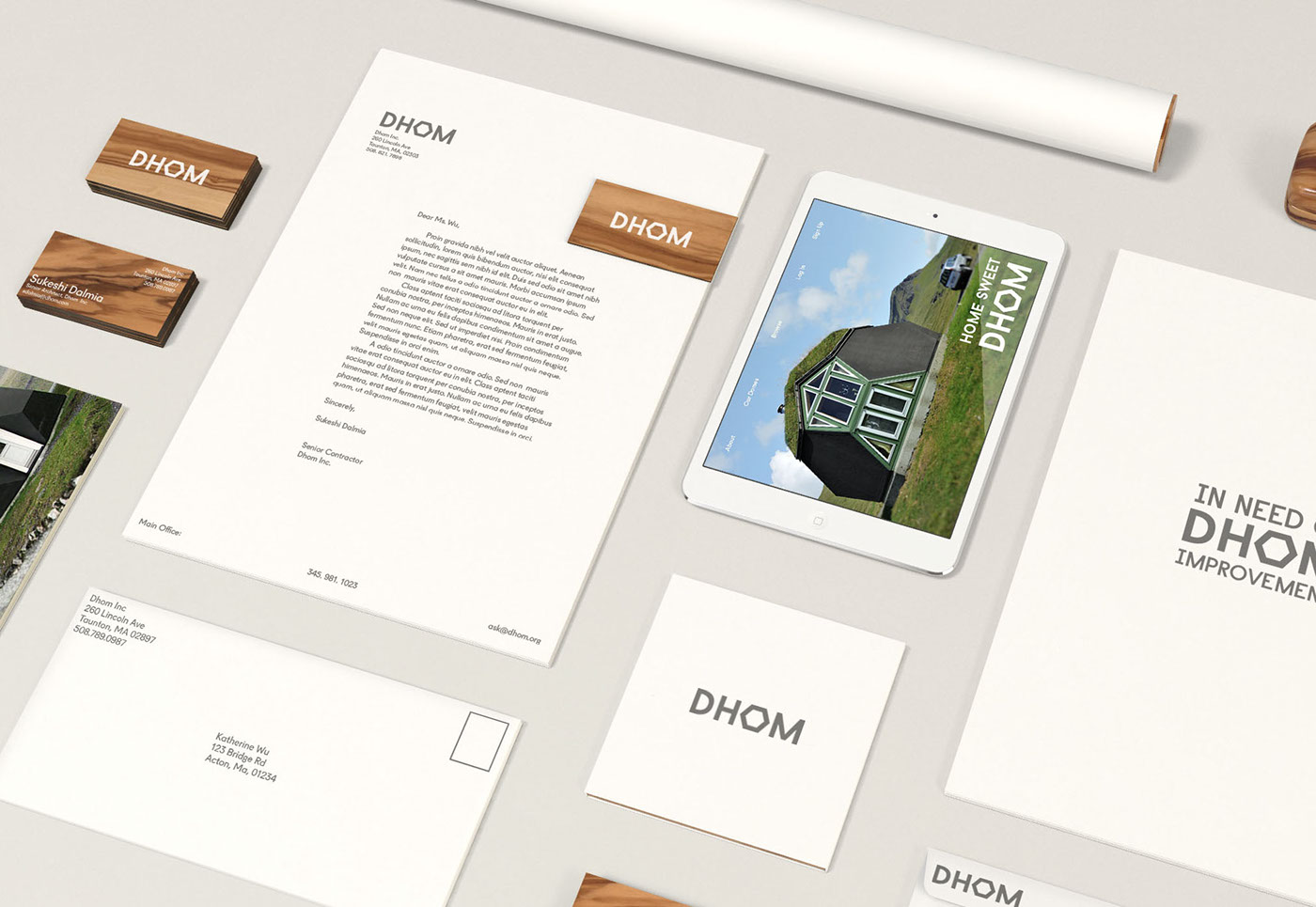 domes Geodesic dome homes faroe islands Identity Design campaign environment living wooden business cards