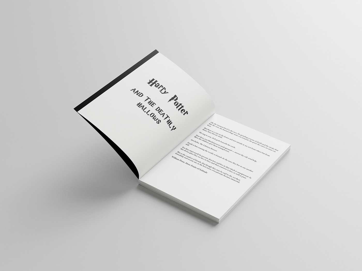 art book design editorial graficdesign harrypotter minimal studio