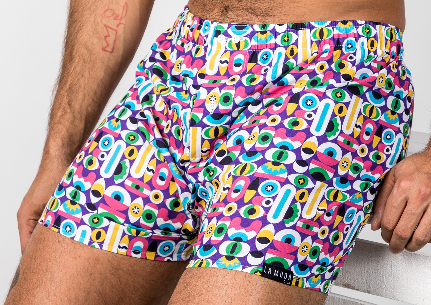 apparel Boxer briefs Clothing colorful design Fashion  pattern shorts underwear