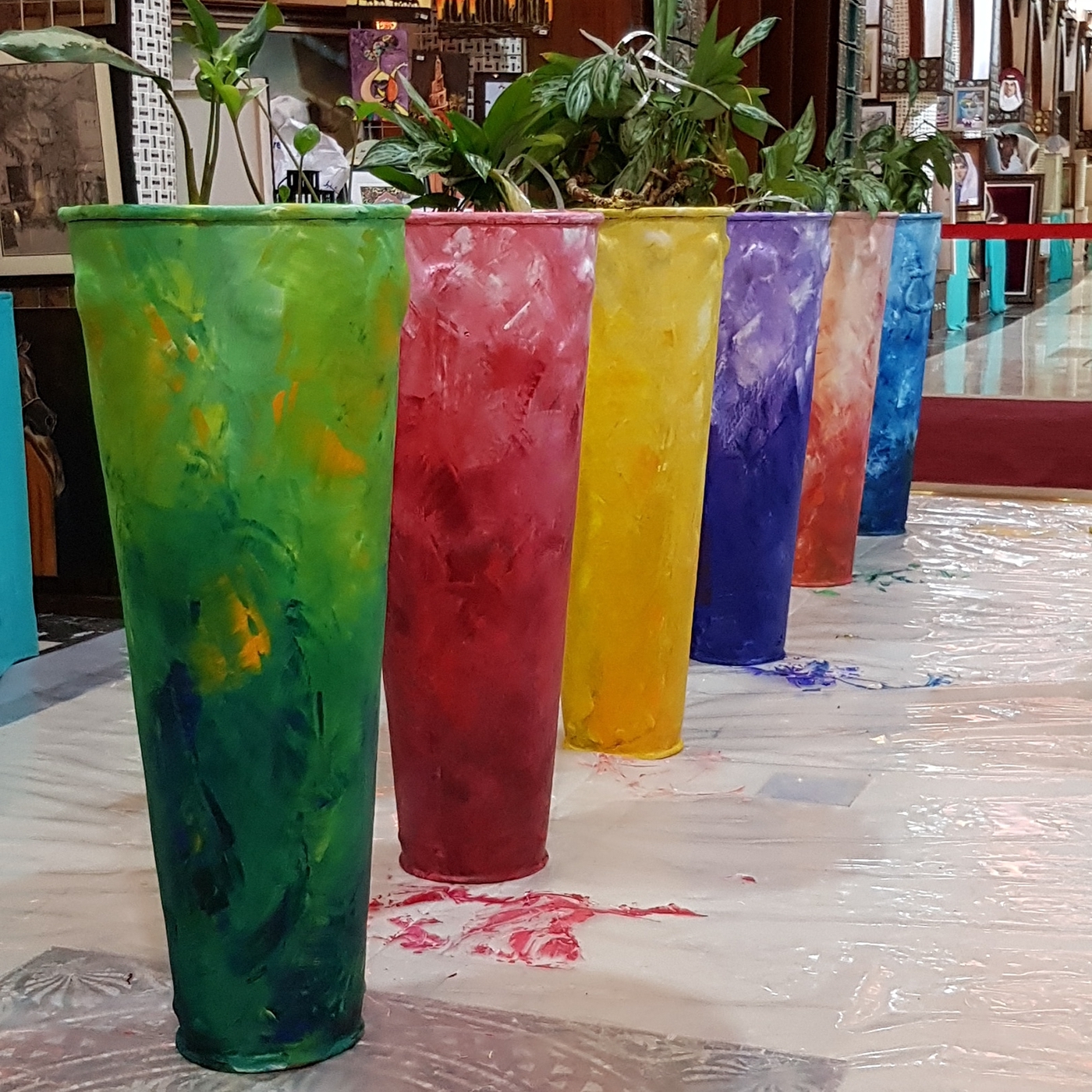 acrylic vases