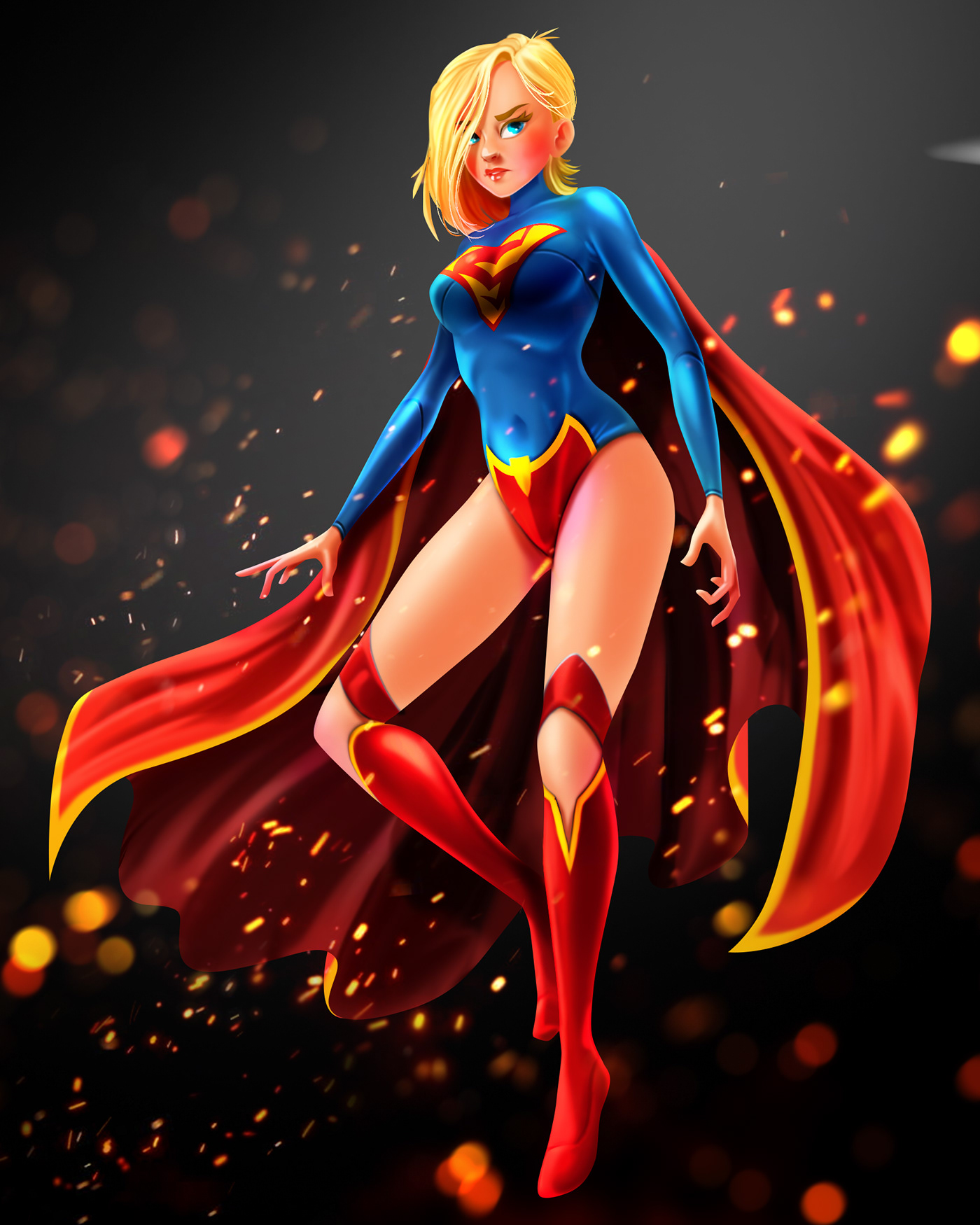 Super Girl Character design  Character