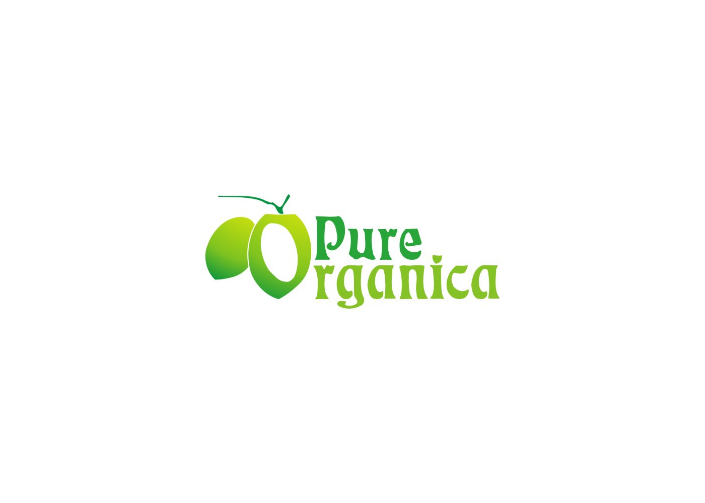 nutraceuticals natural food products Green logo organic logo