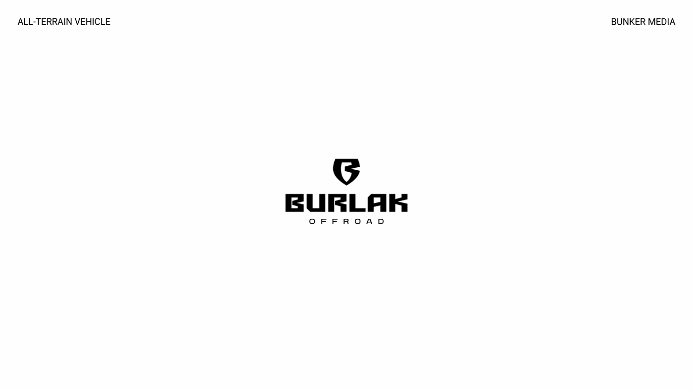 Logo for all terrain vehicle Burlak