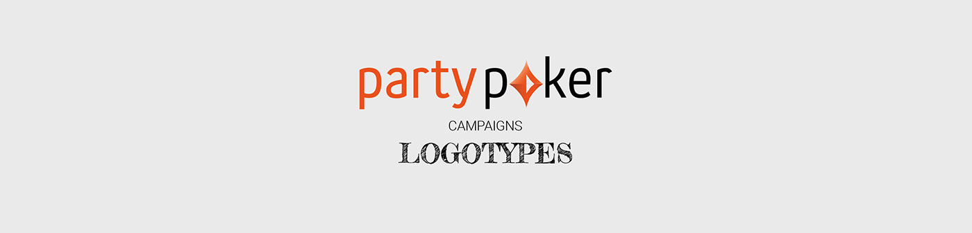 logo Poker branding  digital gambling Logotype