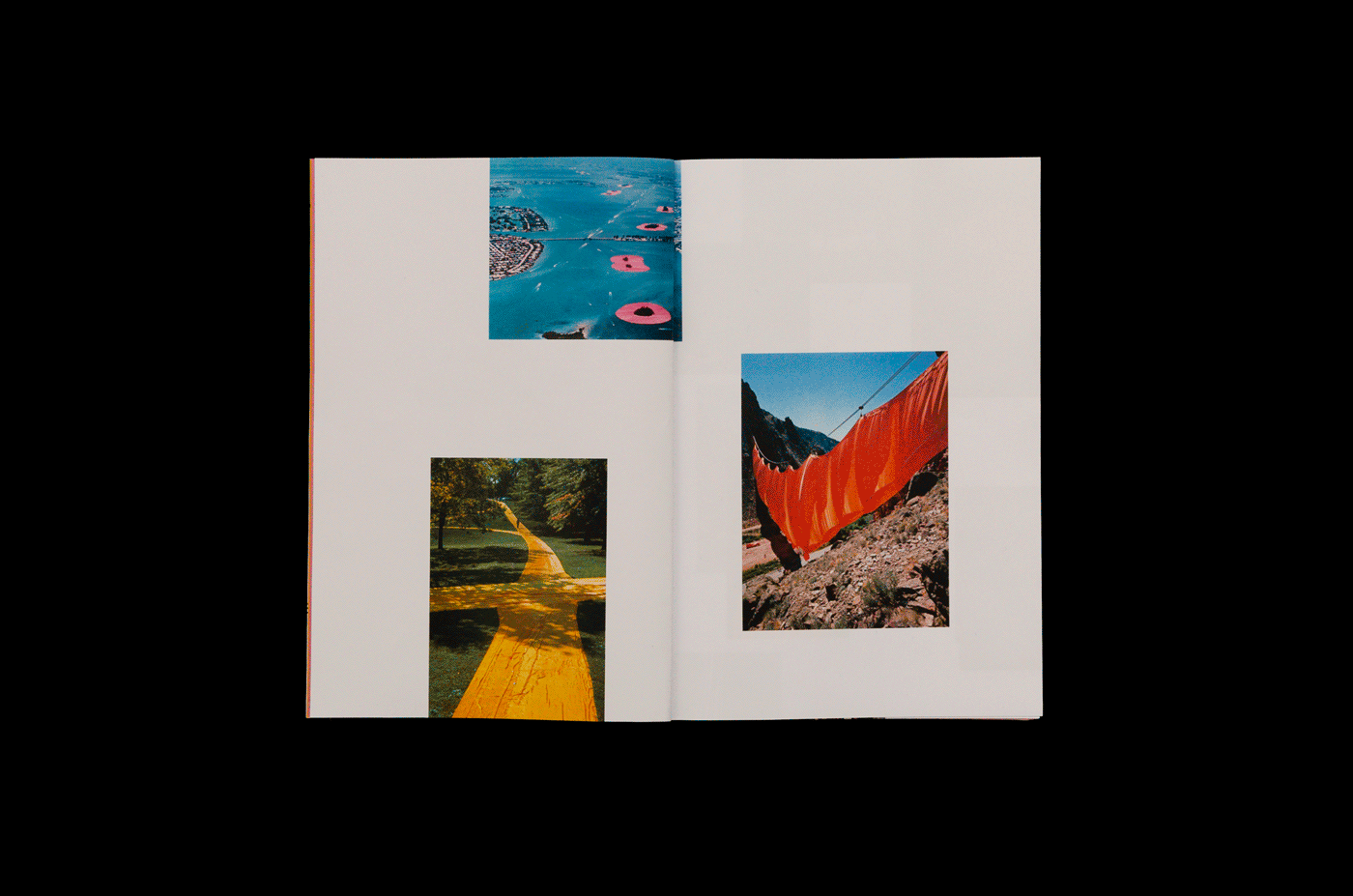 Christo jeanne-claude Editorial experimental editorial art contemporary experimental modern