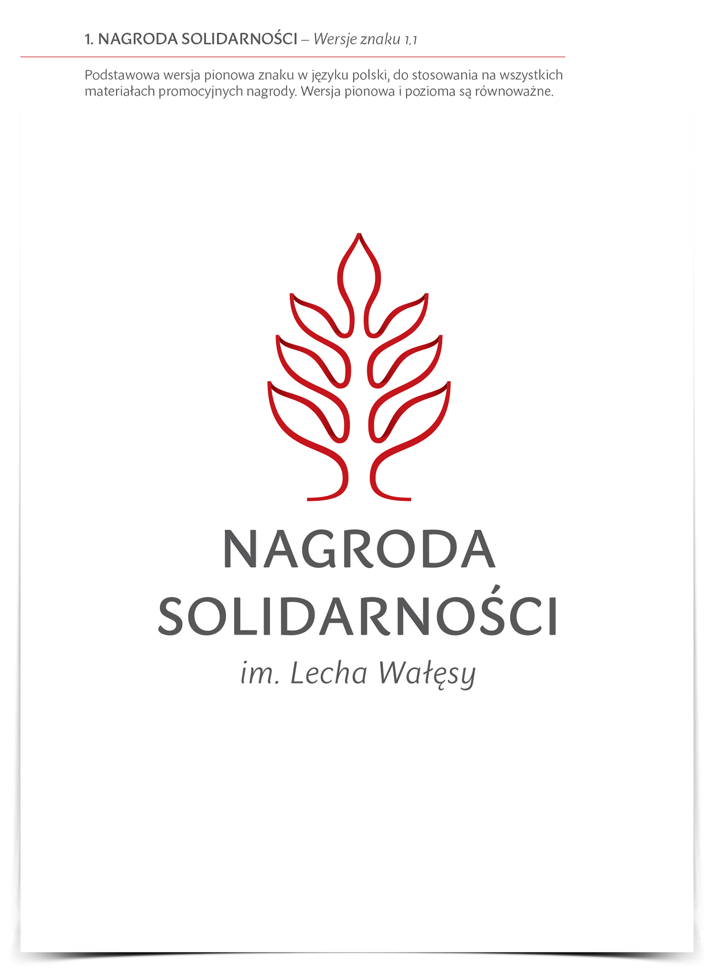 borutta SOLIDARITY PRIZE ID Mateusz Machalski  poland Solidarnosc logo walesa Lech Walesa