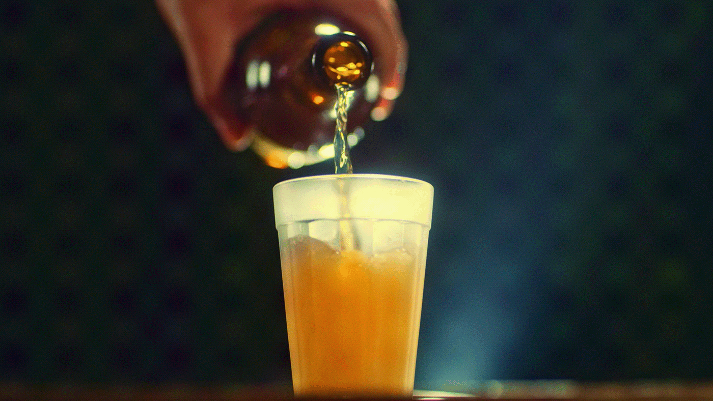 color color grading Advertising  ads beer
