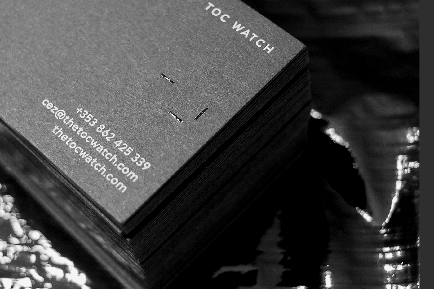 bauhaus business card black grey watch Catalogue brochure branding  logo
