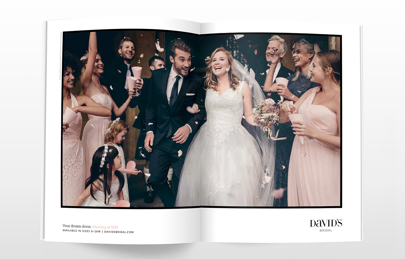 Advertising  Davids Bridal Bridal Advertisement Bridal ADs wedding ads Magazine Ads ad campaign