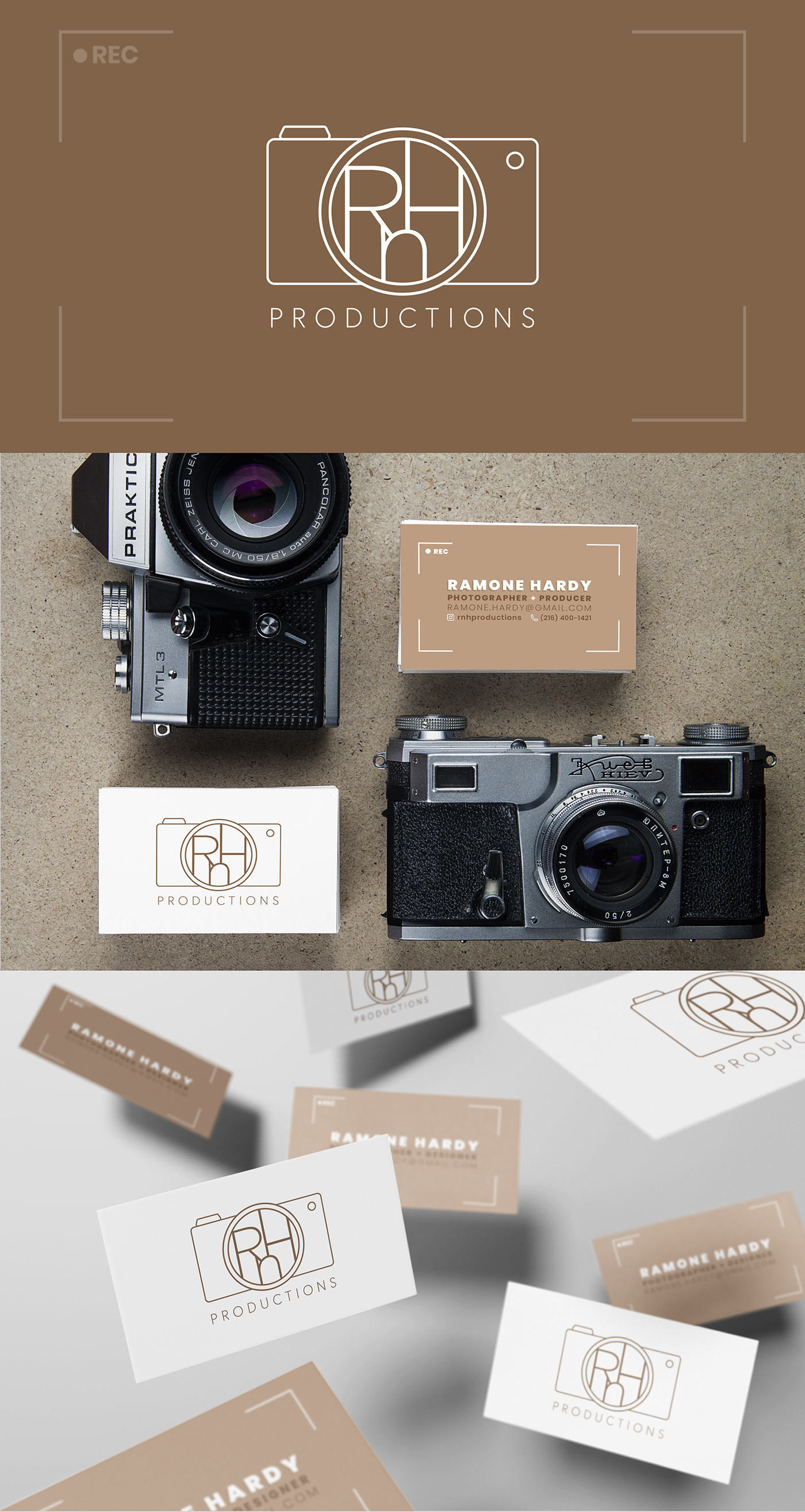 business card camera Film   lens logo photographer