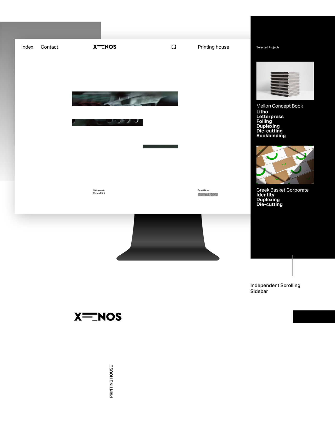 Chat UI idea #387: Xenos Printing House UI