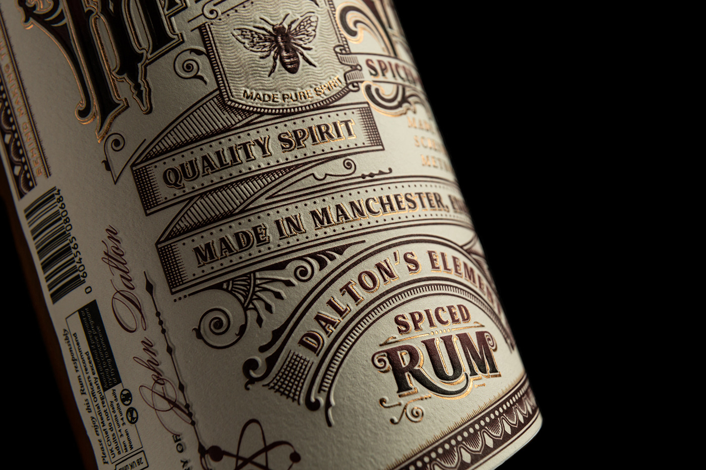 spirit Rum Packaging Label gin Vodka wine branding  premium alcohol