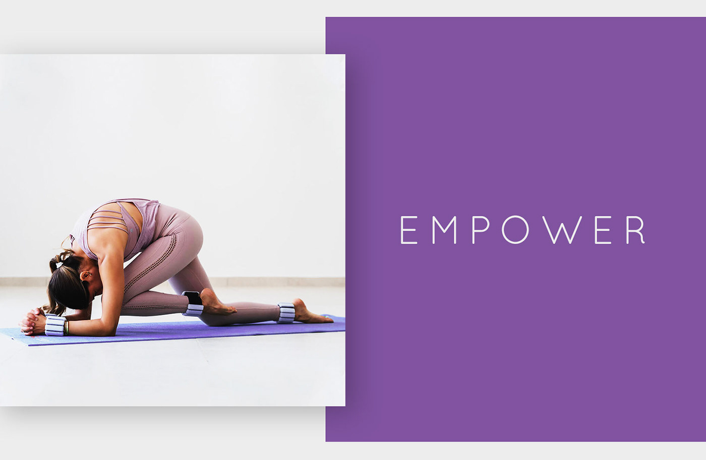 branding  Health karma Mandala meditation purple spiritual Yoga yoga studio zen