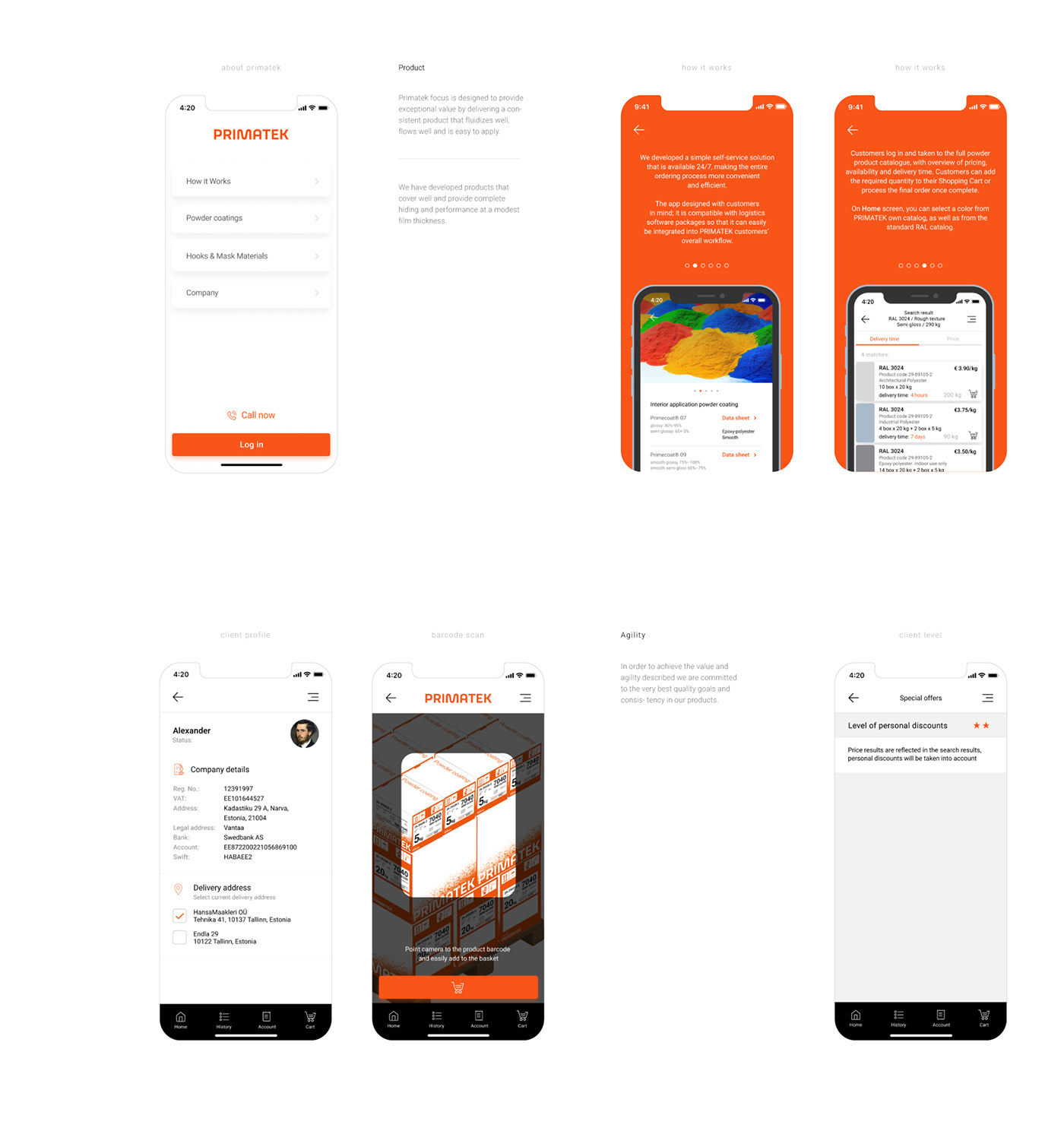 android application design interaction Interface ios Minimalism Mobile app UI/UX userflow