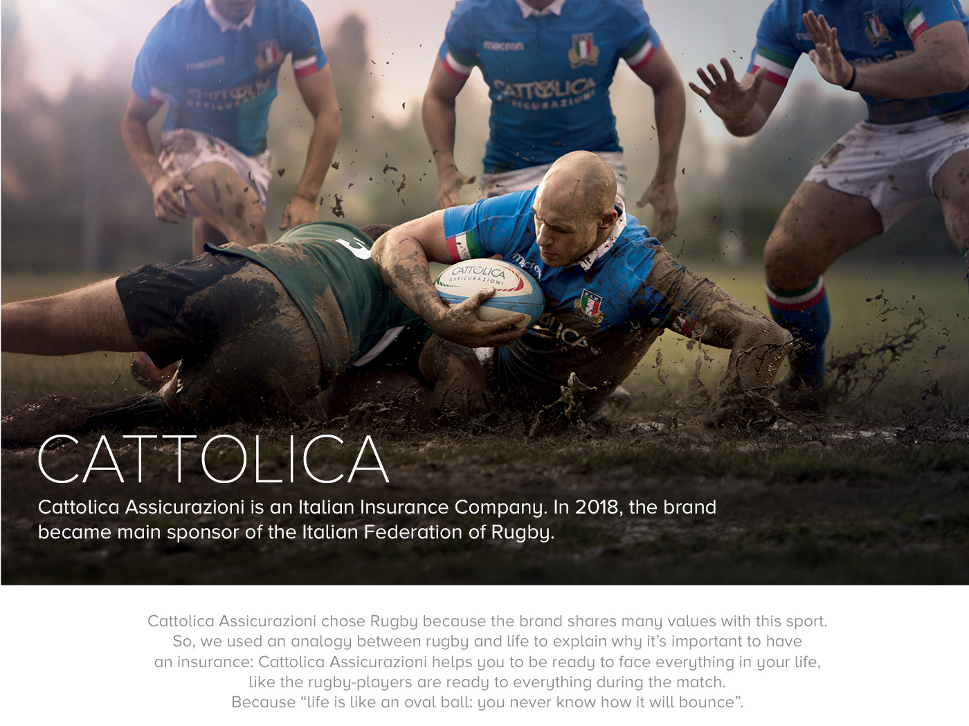 Spot commercial art direction  Rugby Film   ADV Advertising  sport