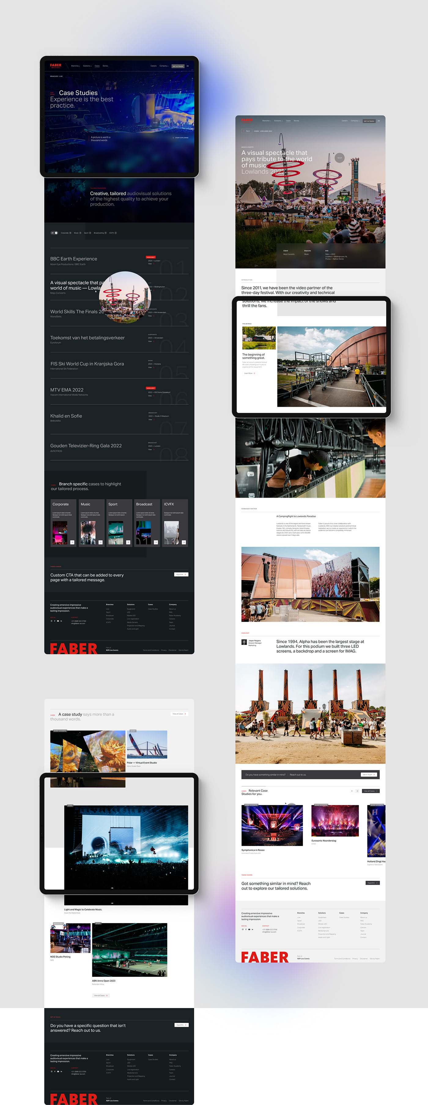 Website Design Webdevelopment ux UI/UX UI audiovisual branding  typography  