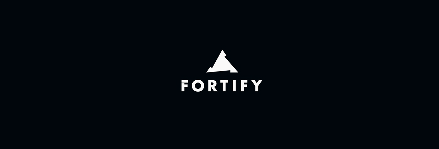 brand branding  logo Identity System agency fortify mark wordmark