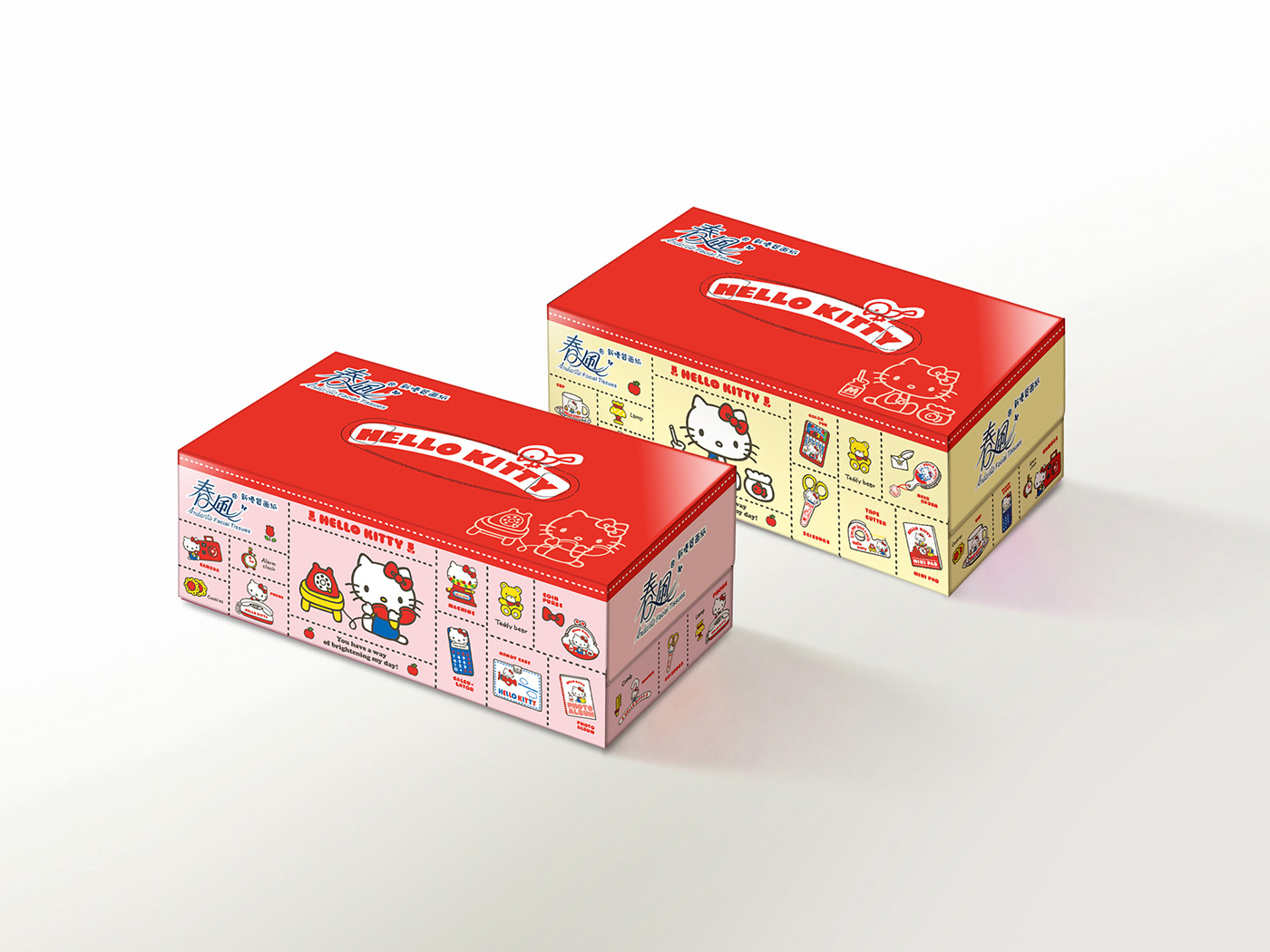 hello kitty CHENG LOONG HELLO KITTY TOILET PAPER Onebook