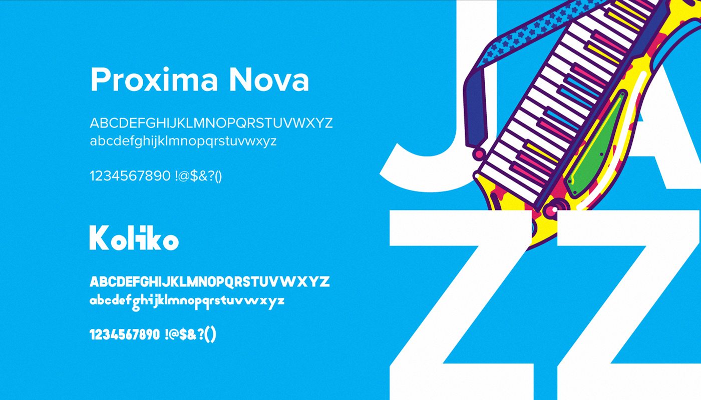 festival jazz music color Russia branding  Logotype font freebie ILLUSTRATION 