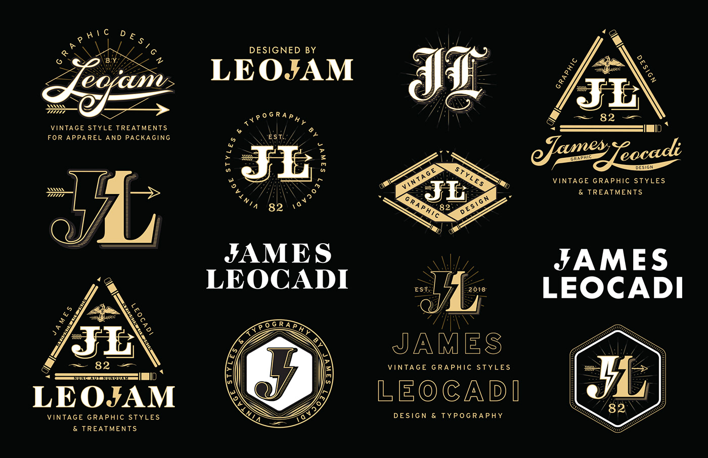Personal Identity self branding branding  Vintage Branding vintage graphics vintage typography graphic design  logos business card