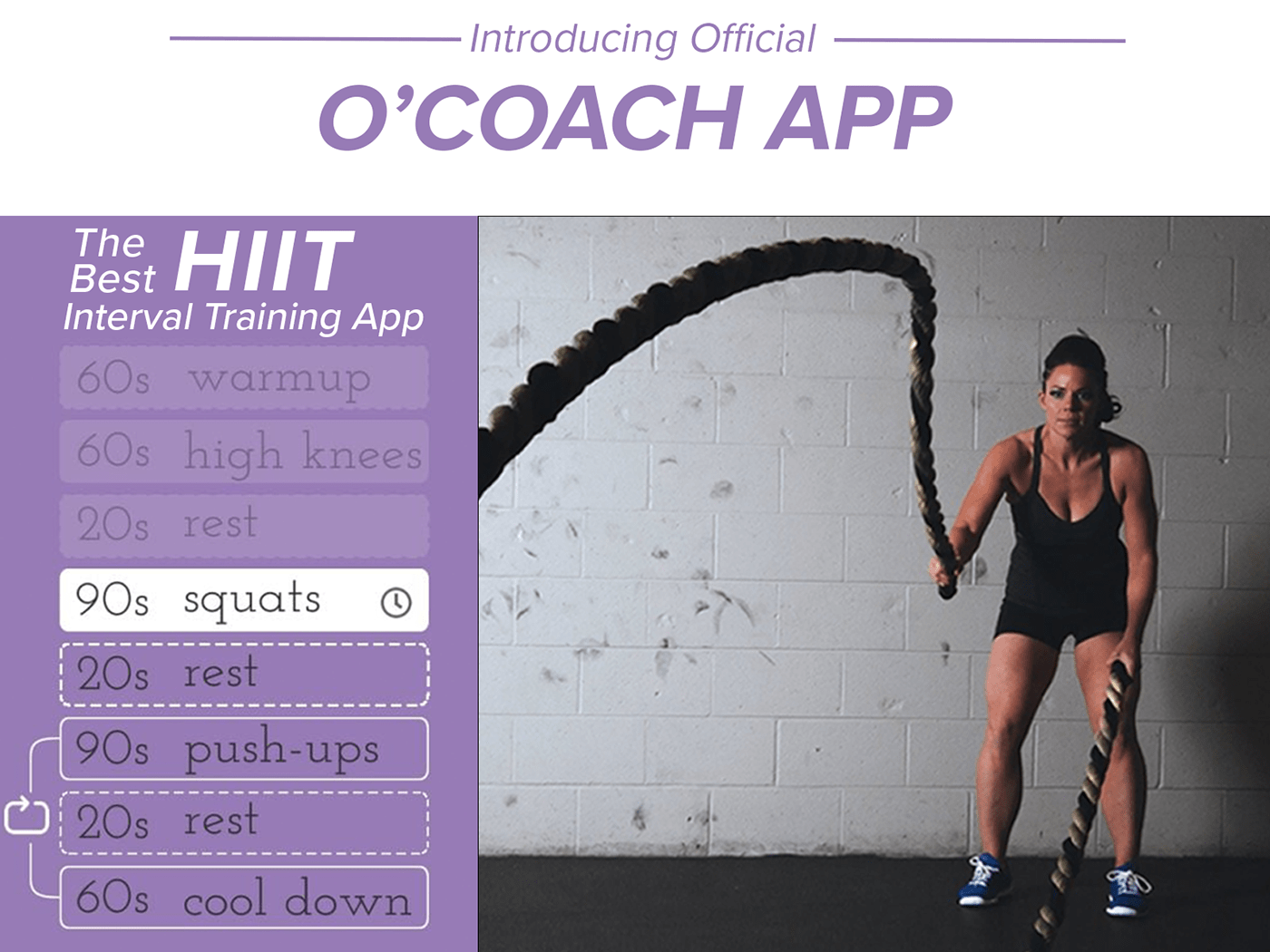 Get healthy by planing and executing efficient workouts with the help of O'Coach app.