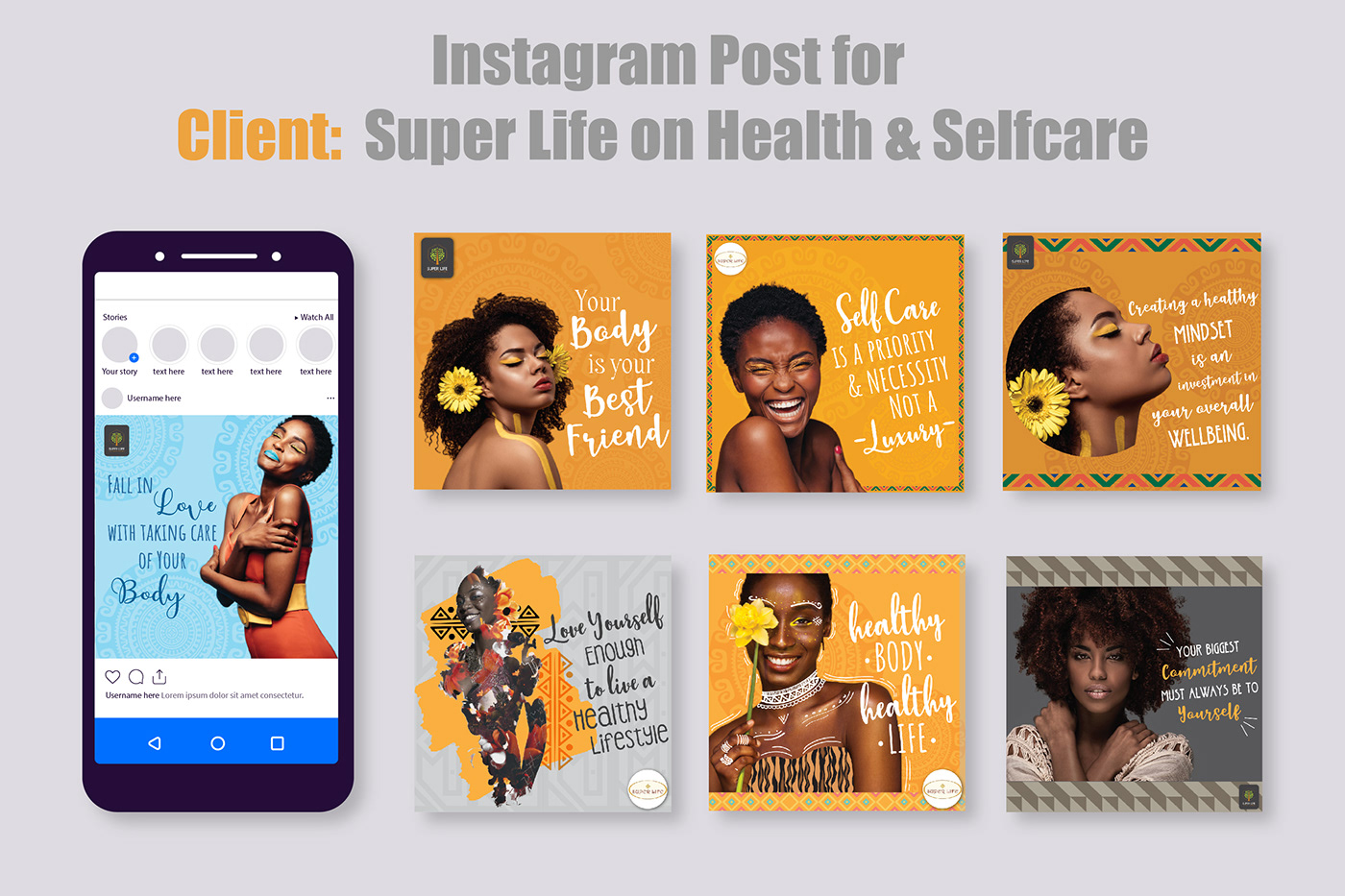 socialmediapost Instagrampost facebookpost   SocialMediaCampaign healthcarecampaign selfcarecampaign