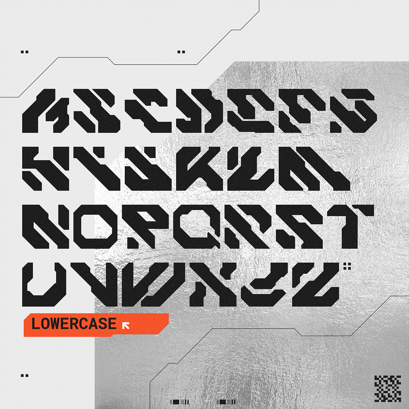 Cyberpunk displayfont font Logotype mecha scifi design techfont type design Typeface typography  