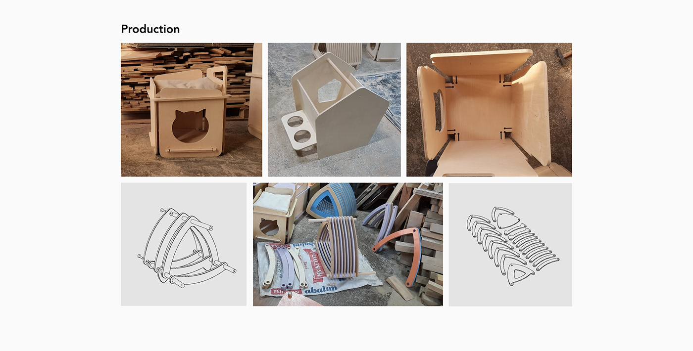 furniture product design  industrial design  pet furniture protorype wooden furniture wooden model 
