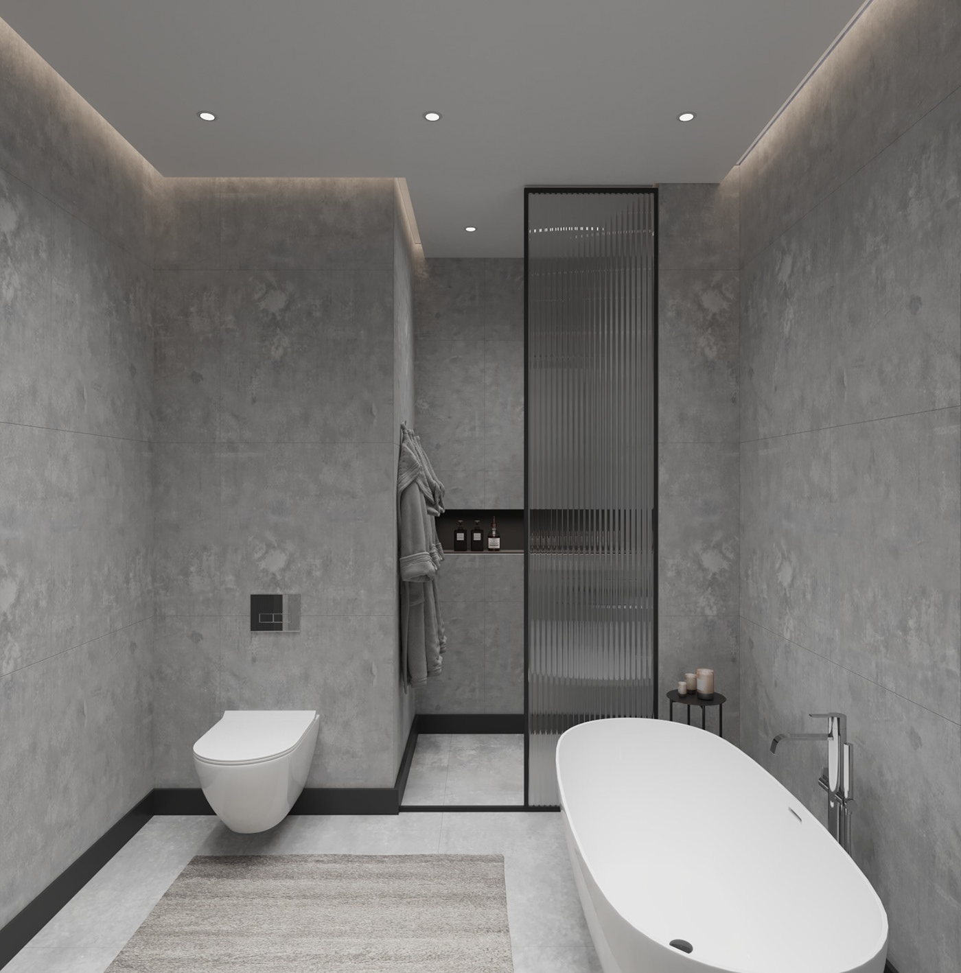 bathtub bathroom interior design  Render architecture visualization 3D modern corona 3ds max