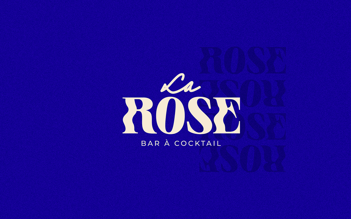 bar bar à cocktail identité visuelle Typographie