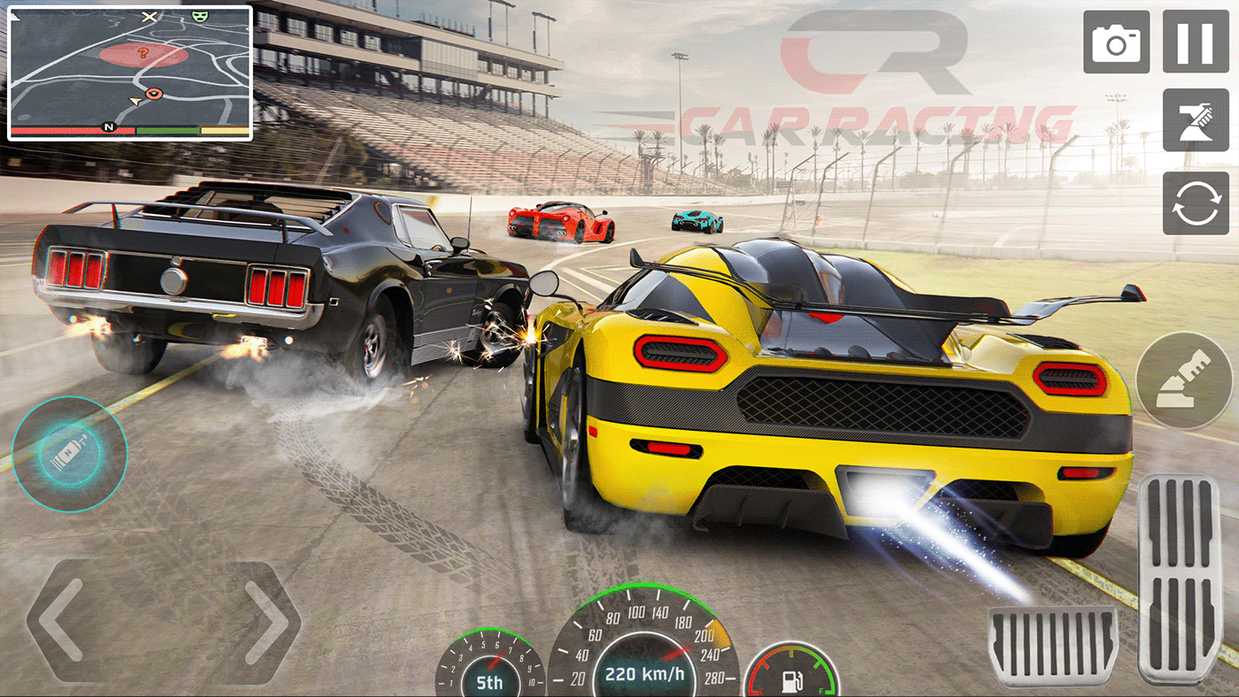 Racing Racing Game UI screenshot Render Icon car race fast simulation asphalt