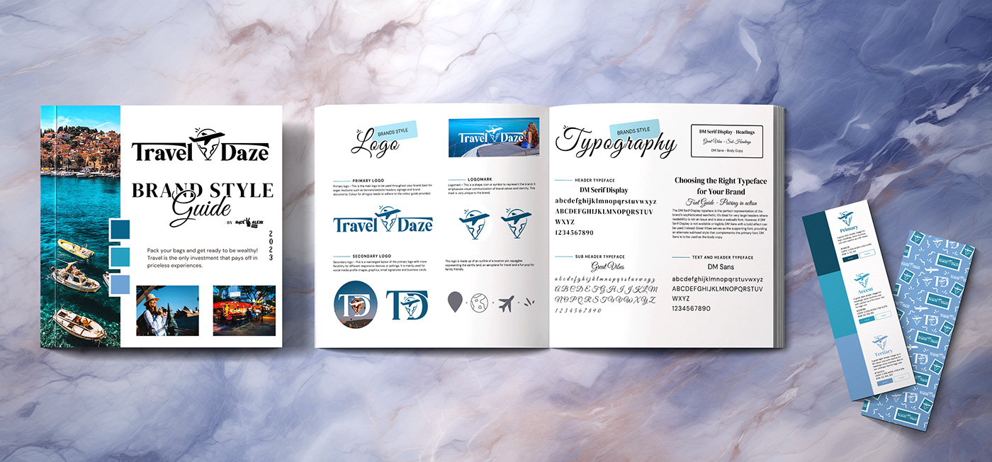branding  brand identity Logo Design travel agency Website visual identity Travel Website Design wordpress Brand Design