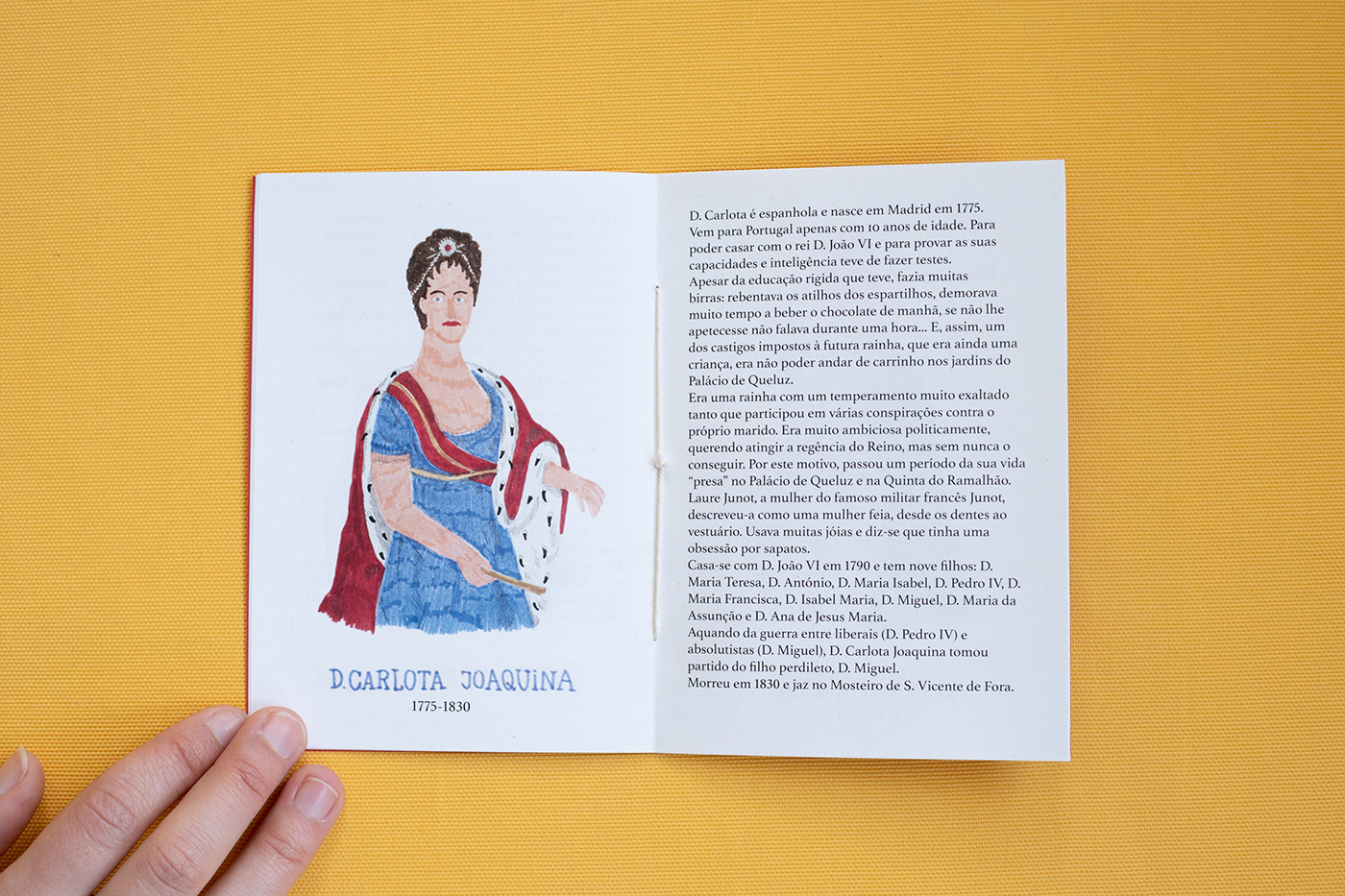 book fanzine history ILLUSTRATION  independent publisher marker illustration original illustration Portugal queen RAINHAS
