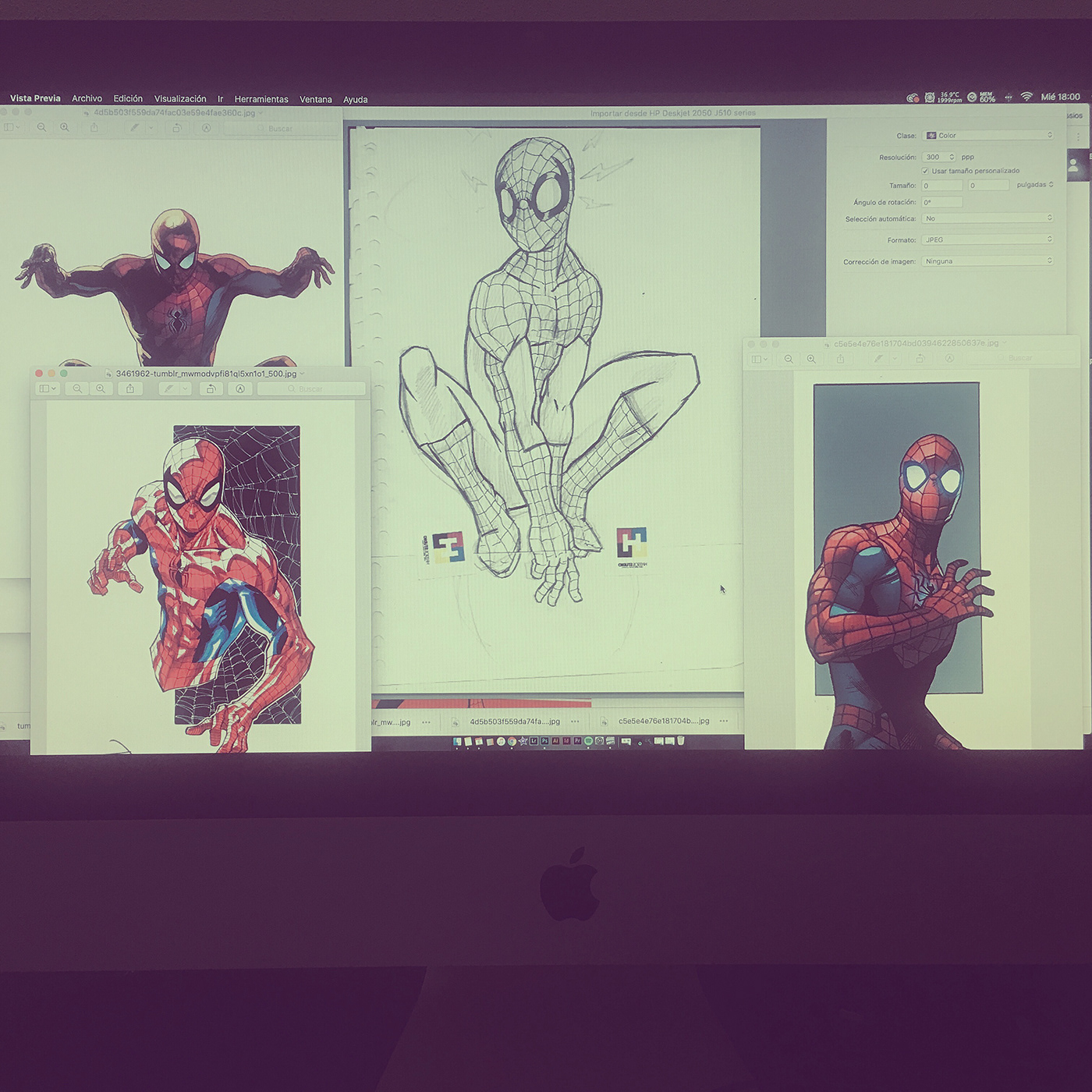 spiderman comic superheroe fanart