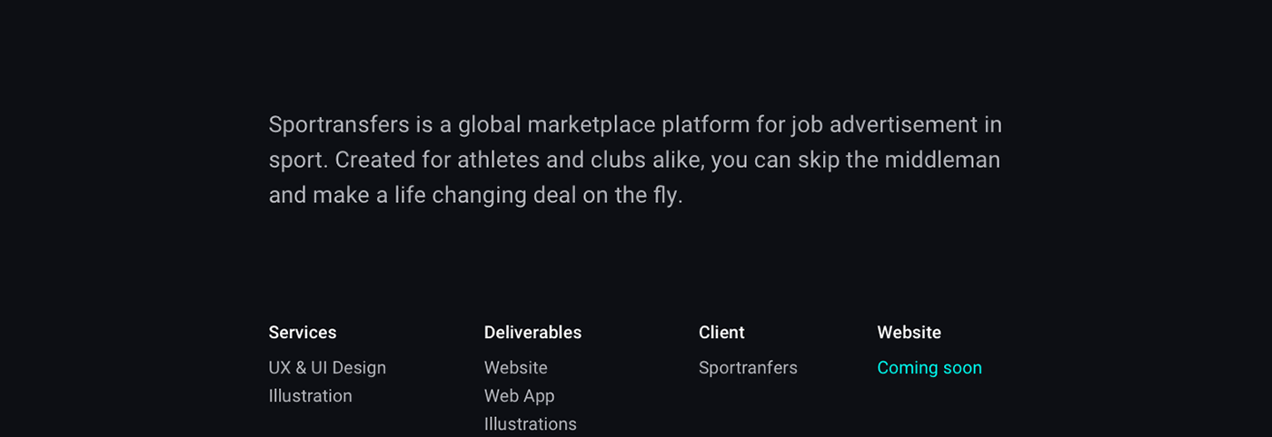 sports dark UI ILLUSTRATION  ux web app Platform Website Significa gradient