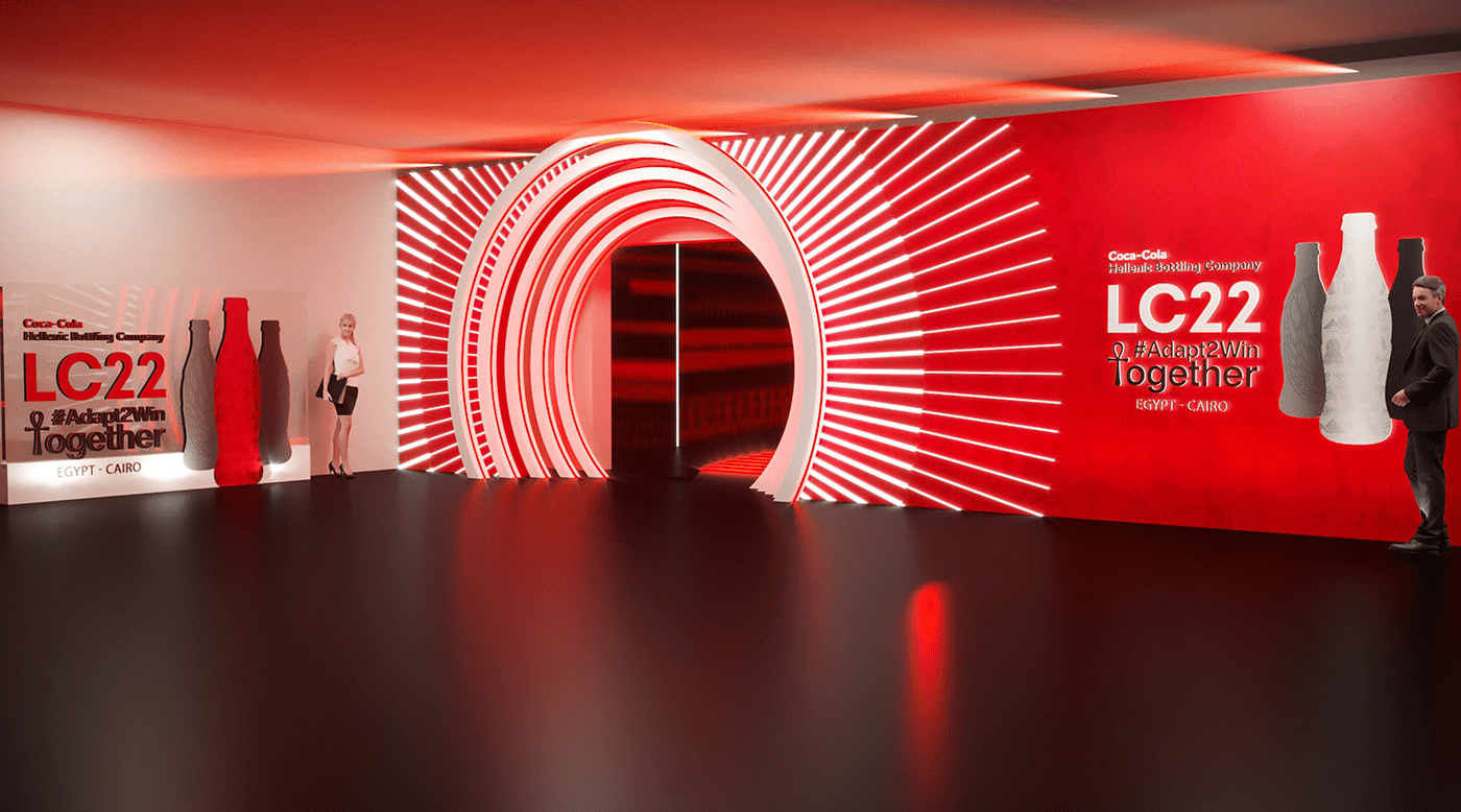 design art Advertising  ILLUSTRATION  visual identity graphic design  3D architecture SOCI Coca Cola