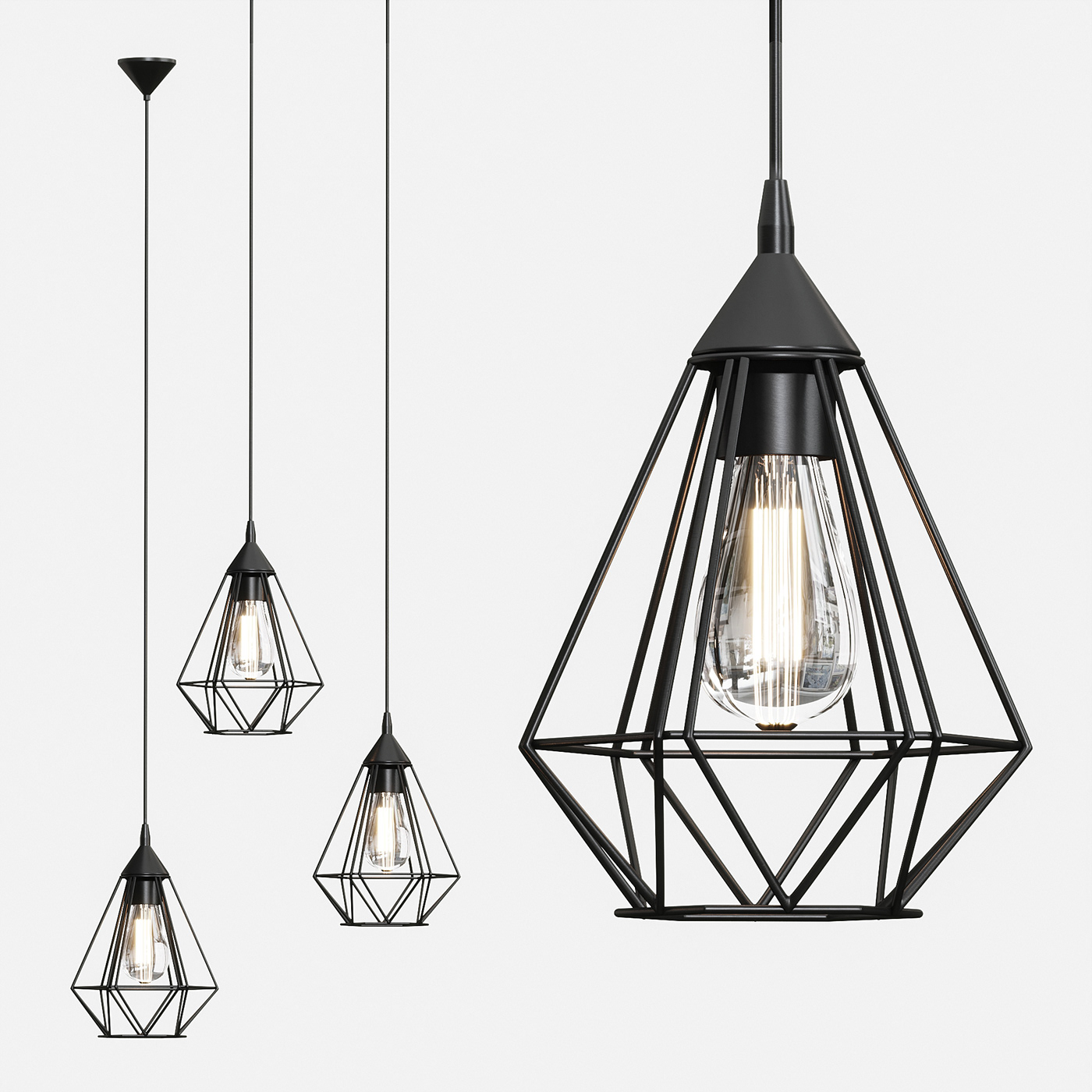 Lamp vintage homedecor interiordesign visualization pendant light lighting hanging trabes  