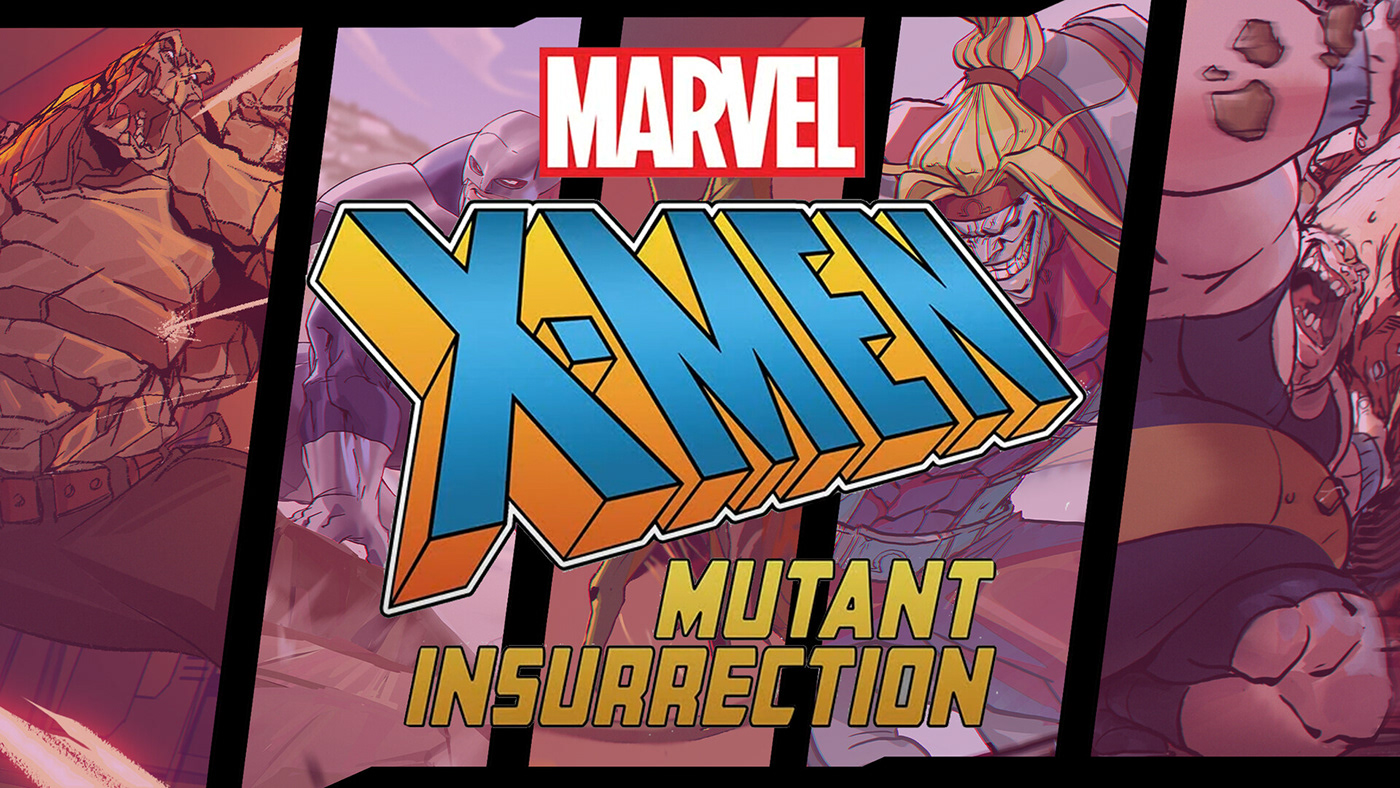 comics Digital Art  Drawing  marvel painting   SuperHero X Men