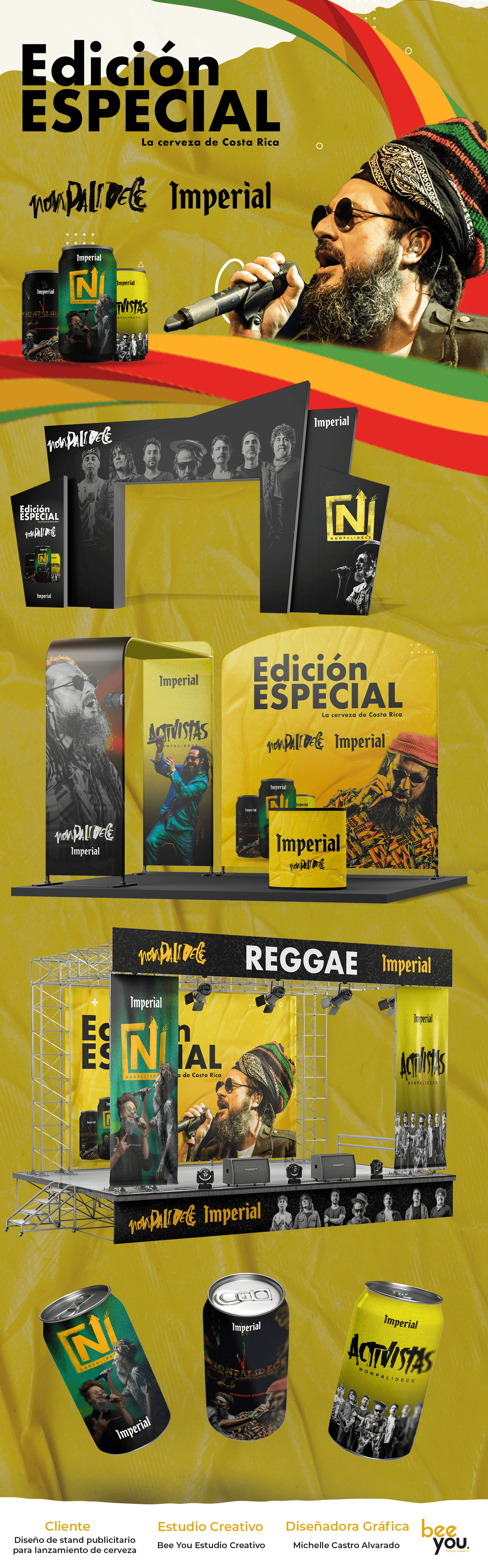 cerveza nonpalidece argentina design Graphic Designer reggae music