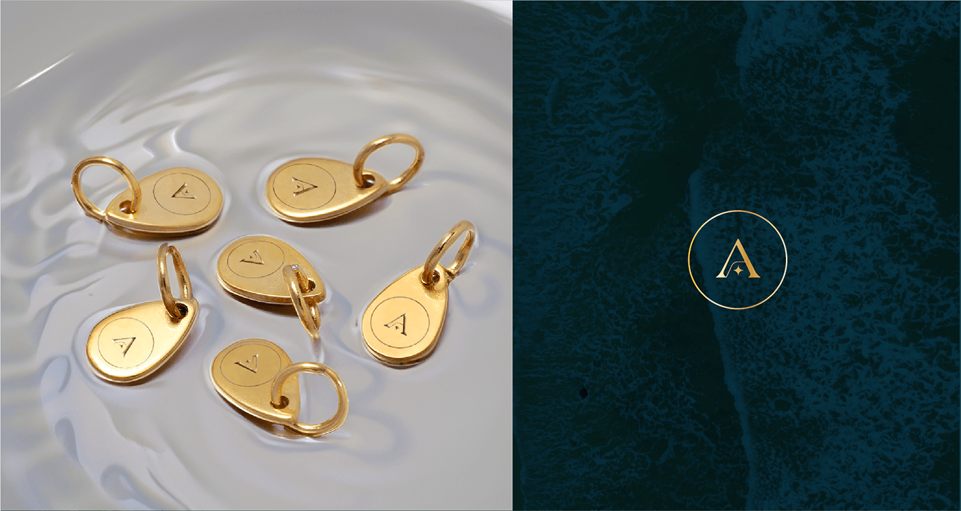 Logo Design jewelry branding Packaging Brand Design Accessories & Lifestyle underwater jewellery