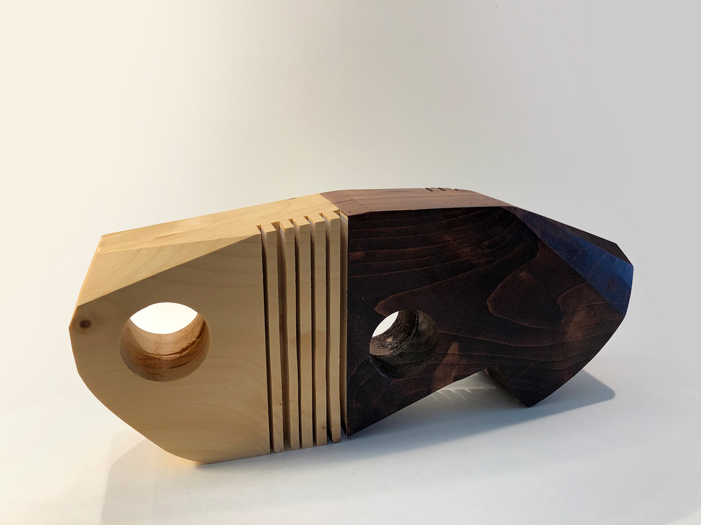 conceptualsculpture handmade sculpture unwantedchange wood woodensculpture