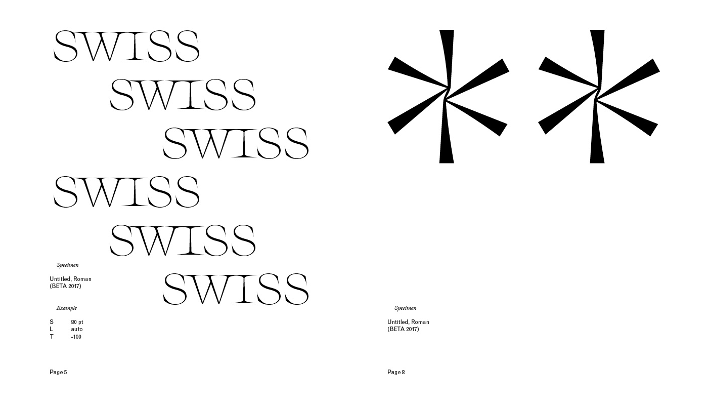typography   font specimen type