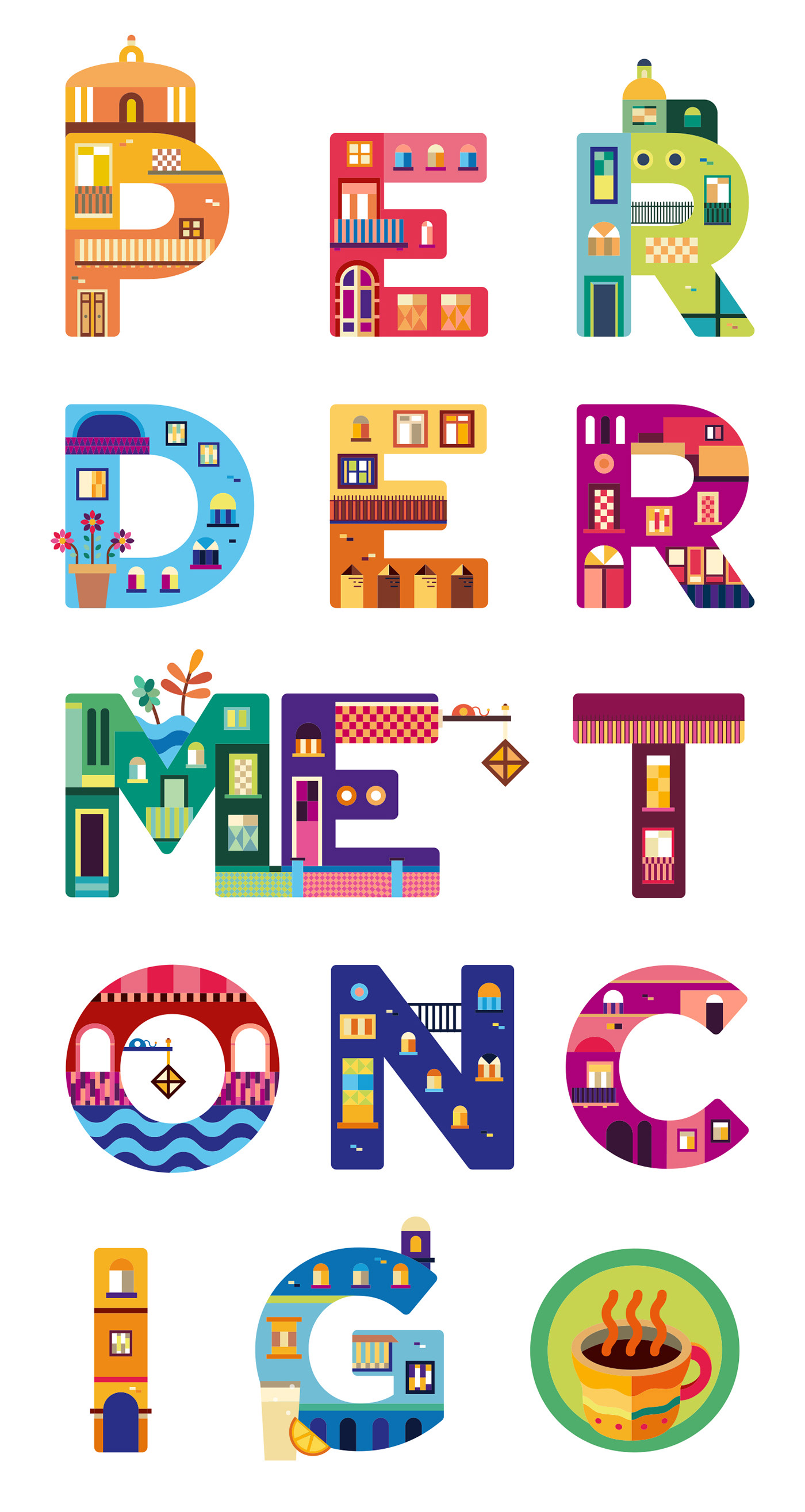 lettering mexico Guanajuato vector erikdgmx Quotes Love letters typography   city