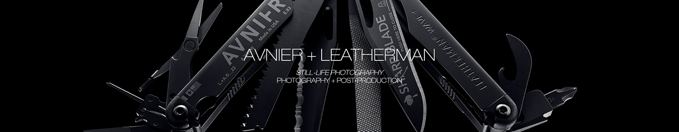 avnier knife Leatherman Photography  still life