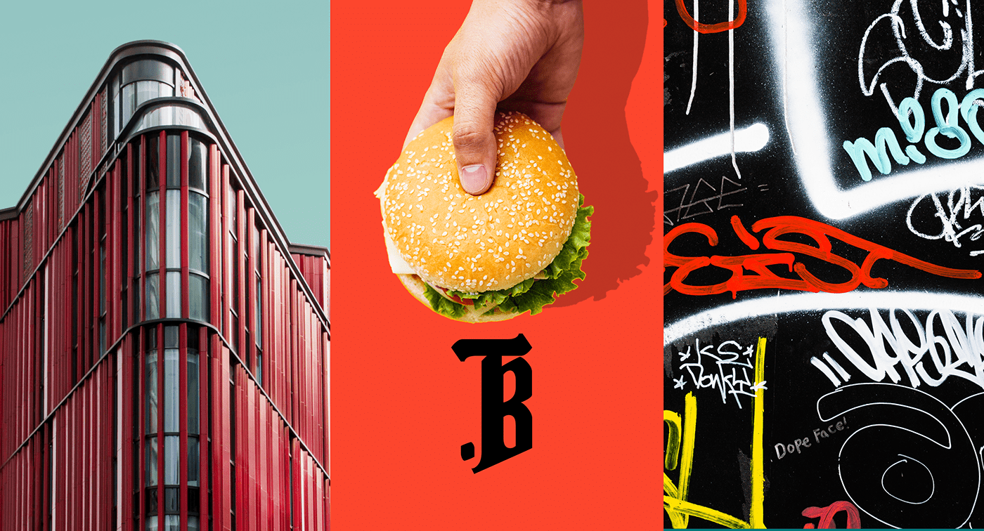 brand identity burger Food  hip hop Logo Design Packaging rap typography   Label